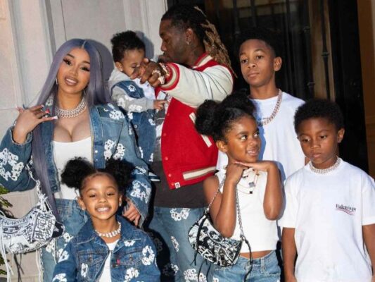 Cardi and Offset Family image 4