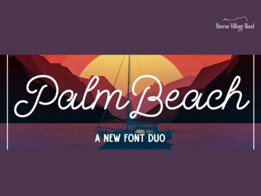 Palm Beach Font Duo