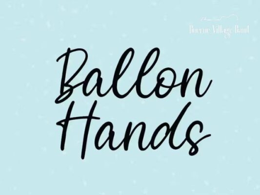 Balloon Hands - Modern Handwriting Script Font