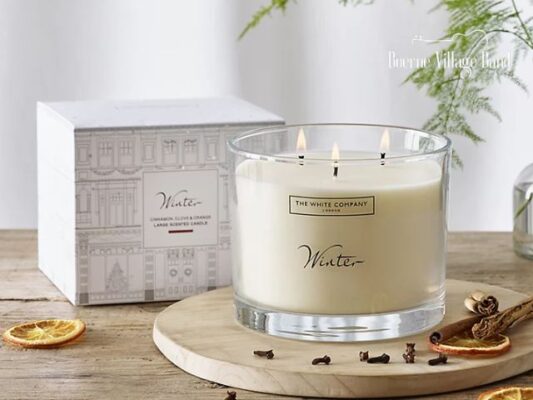The White Company Love Candle